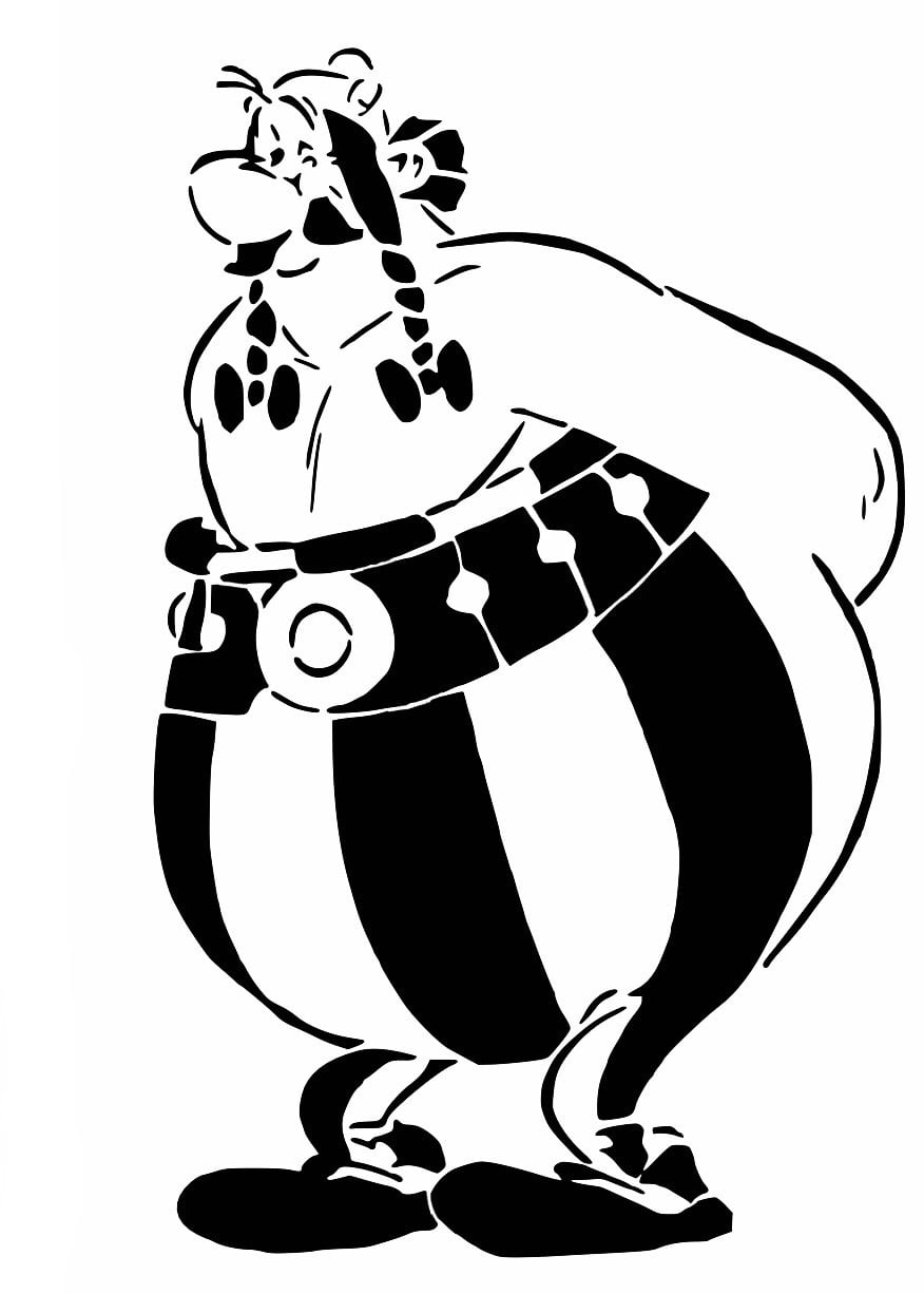 Obelix stencil