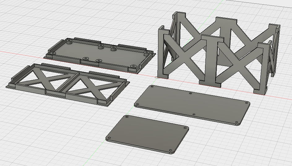 PocketCube 2P Satellite Frame