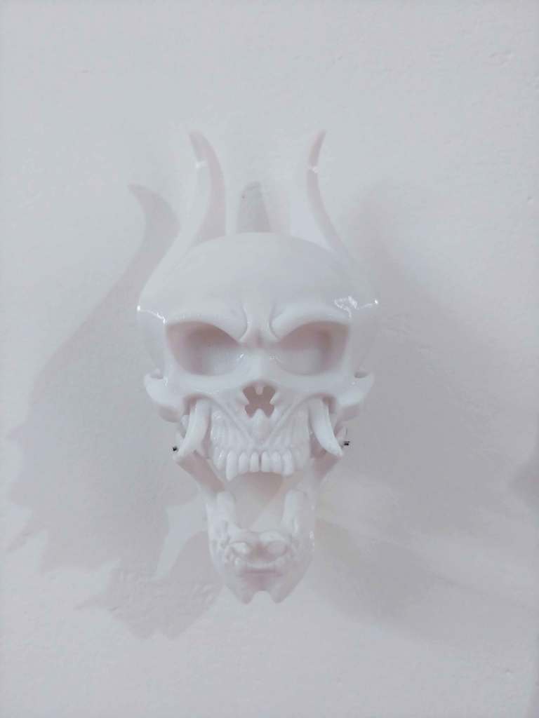 Oni skull separated jaw