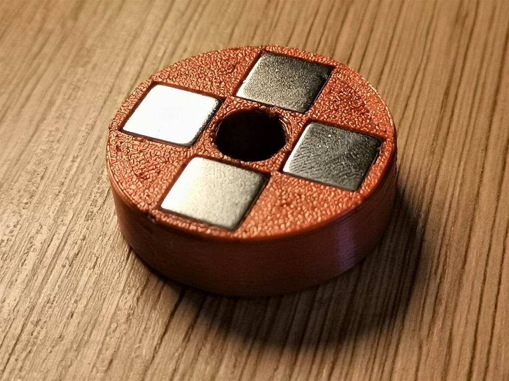 Quadrupolar Array 4 pole (4 magnets) for 10mm cube magnets
