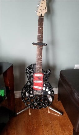 Black Widow guitar tweaked