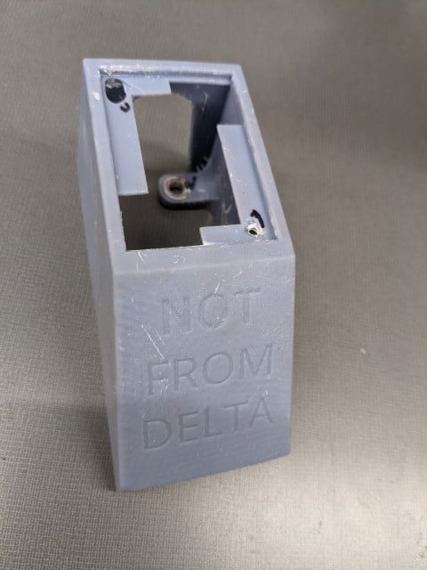 Delta drill press switch housing