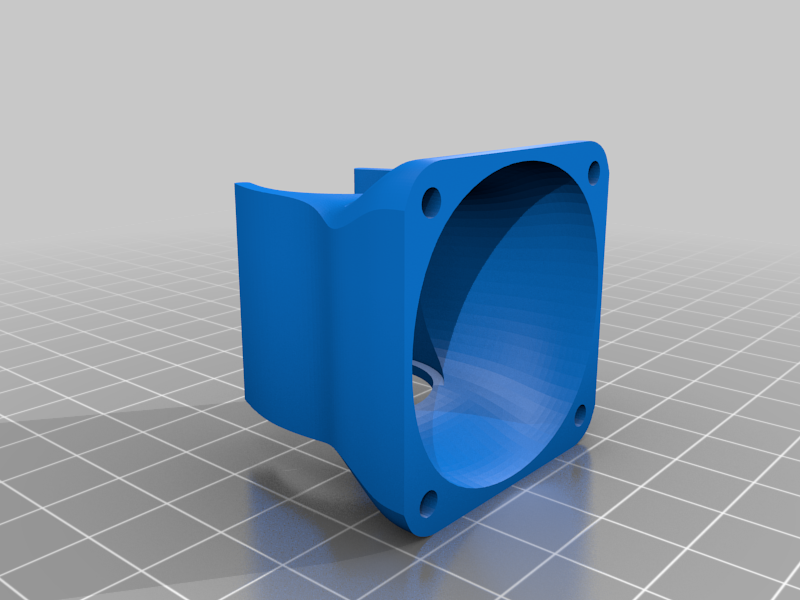 Anycubic chiron original hotend 40mm Fan Duct