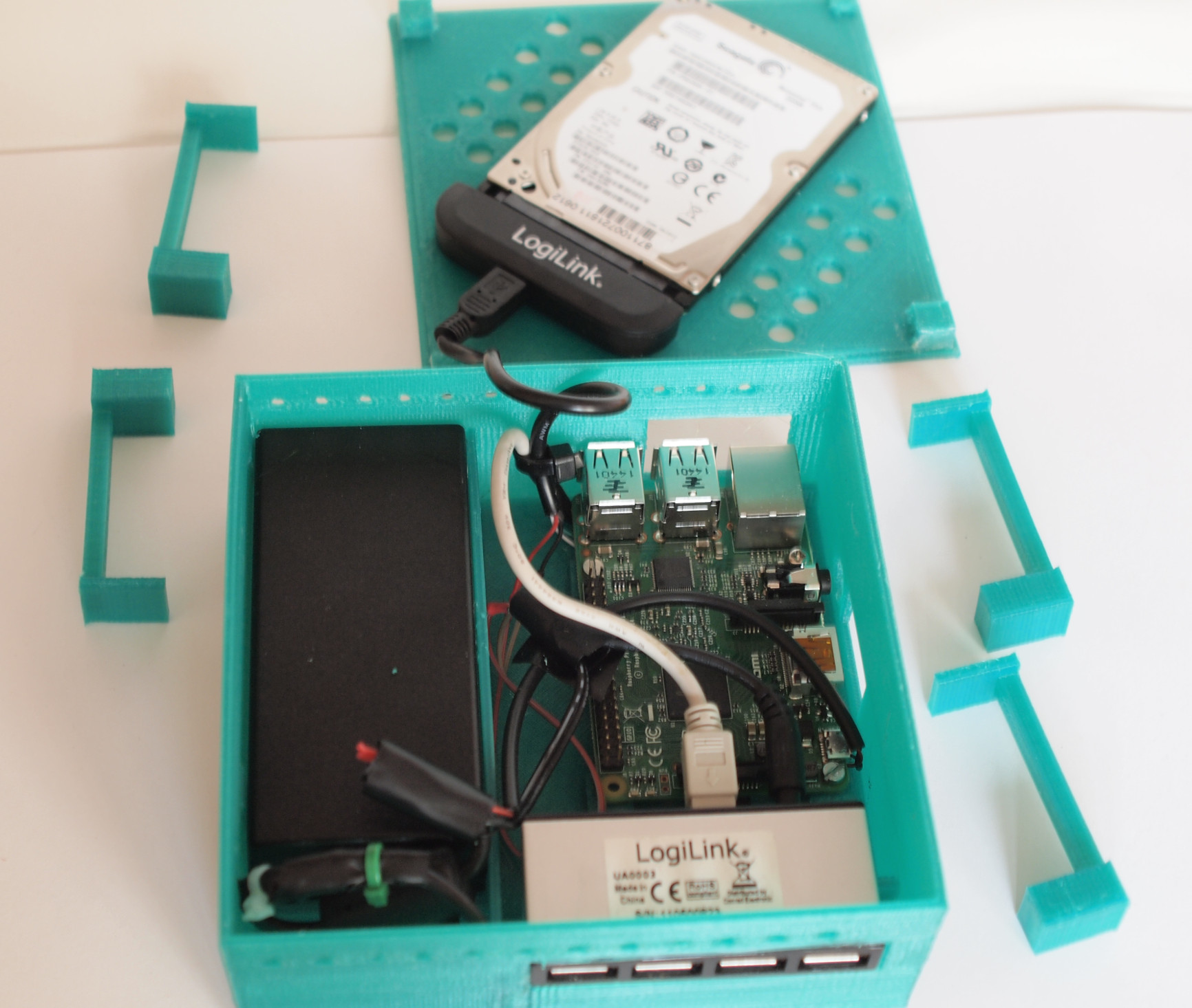 Raspberry Pi B – PIPC – Case