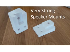 Very Strong Speaker Mounts