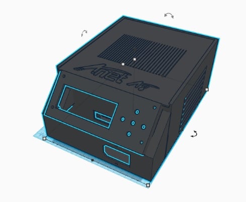 Anet a8 External case for electronics
