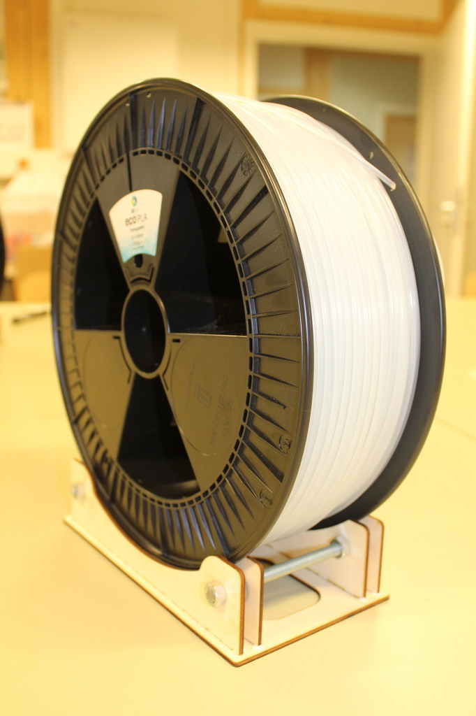  spoolholder for 2300g spools for lasercutting