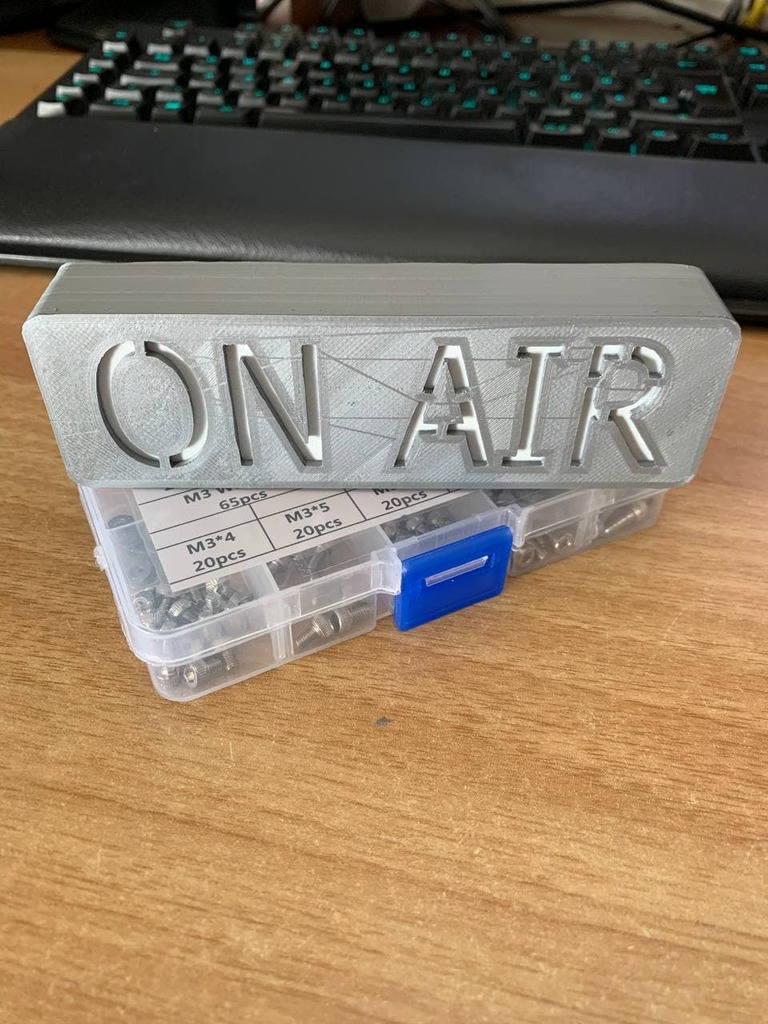 Smart On Air Sign