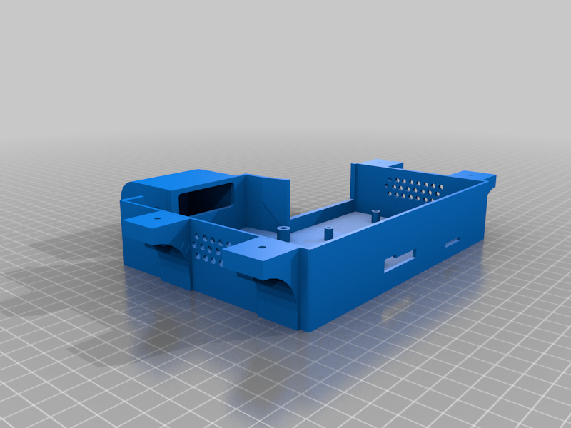 SkrPi Electronics Enclosure for 3D Print Enclosures