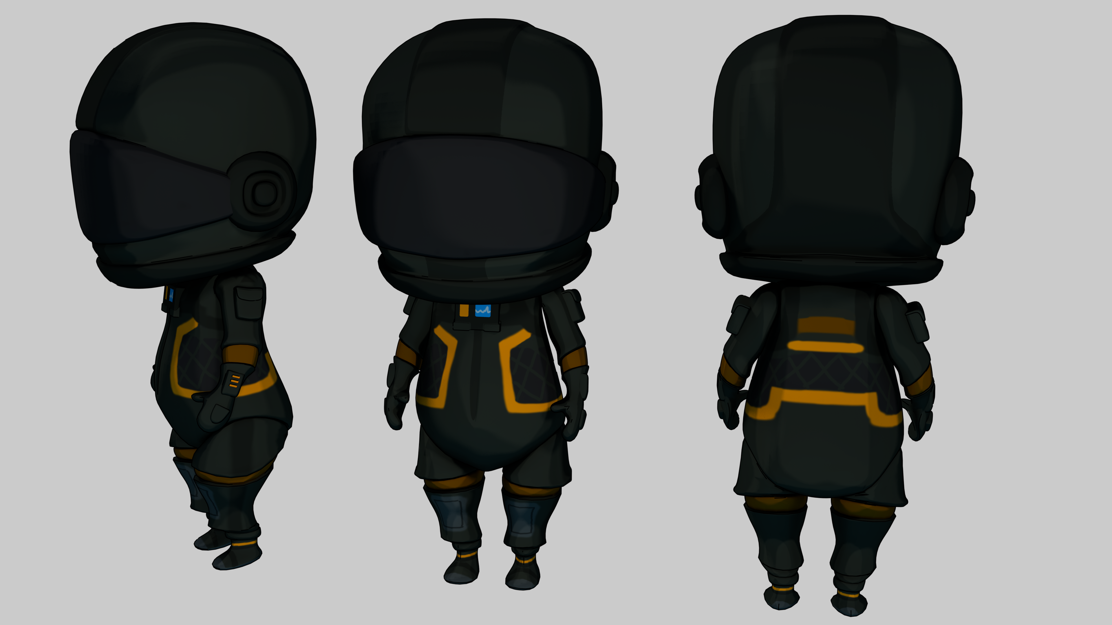 Fortnite: Chibi Dark Voyager