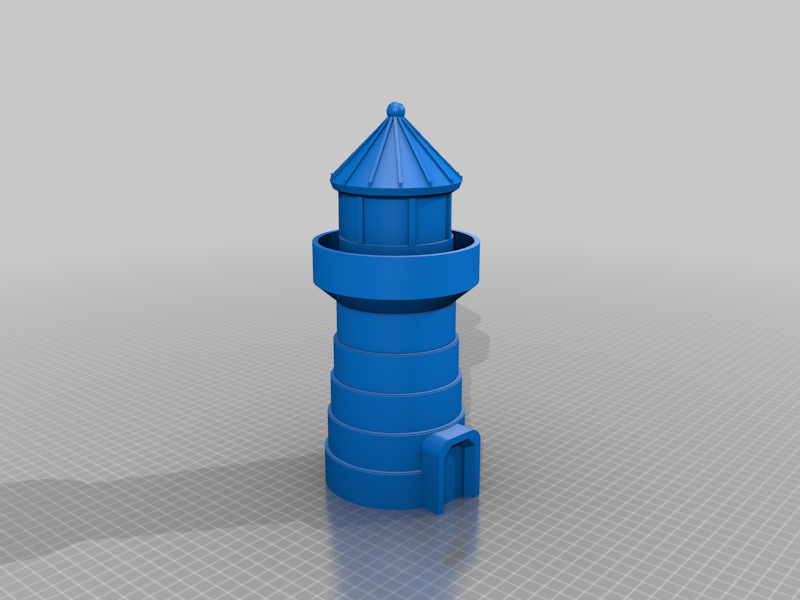 Easy to Print Lighthouse