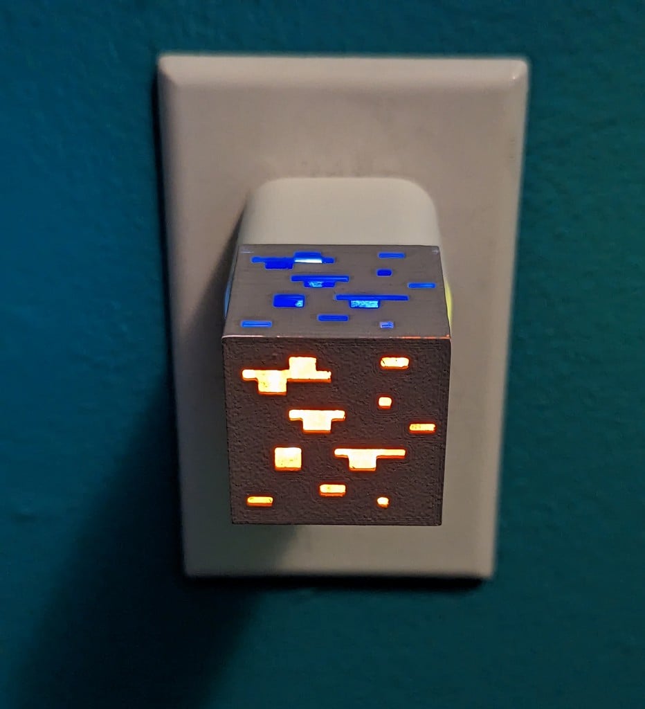Minecraft USB Ore Lamp