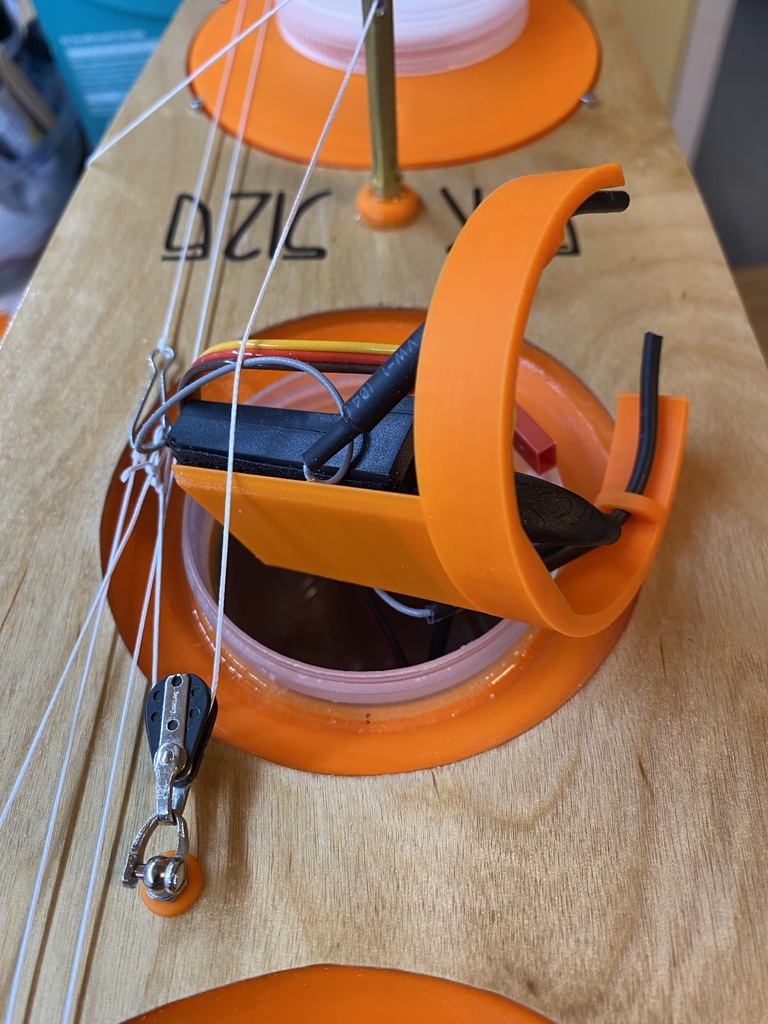 IOM Radio and Aerial Holder