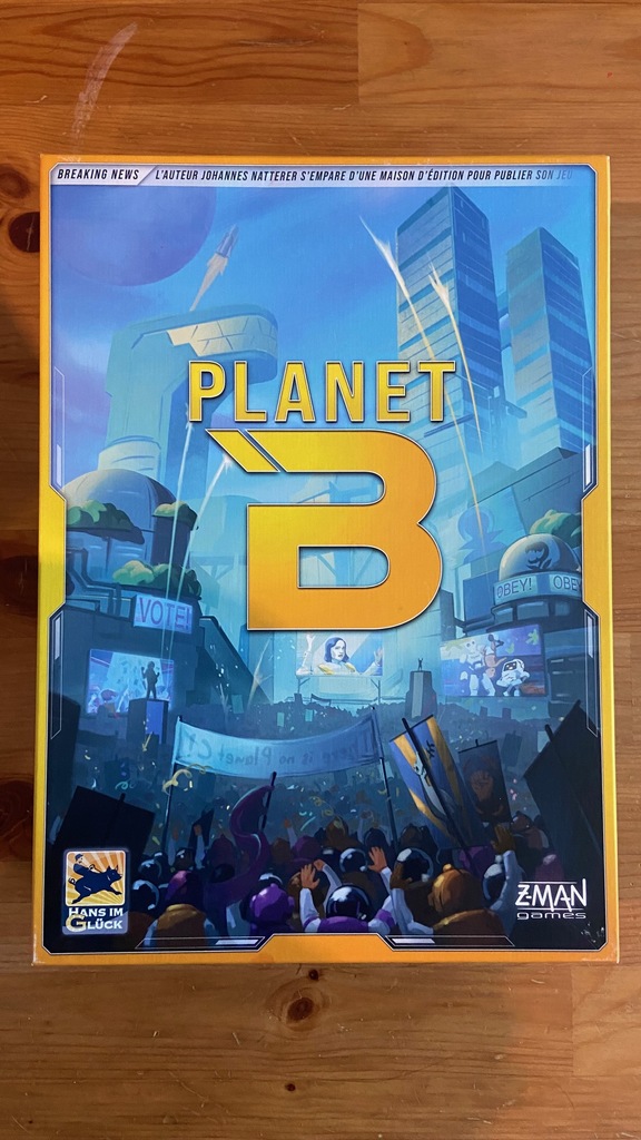 Planet B - Board Game Insert