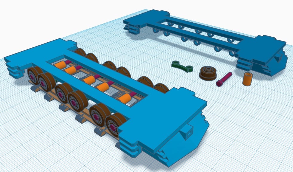 40k Train Adaptor (old track system)