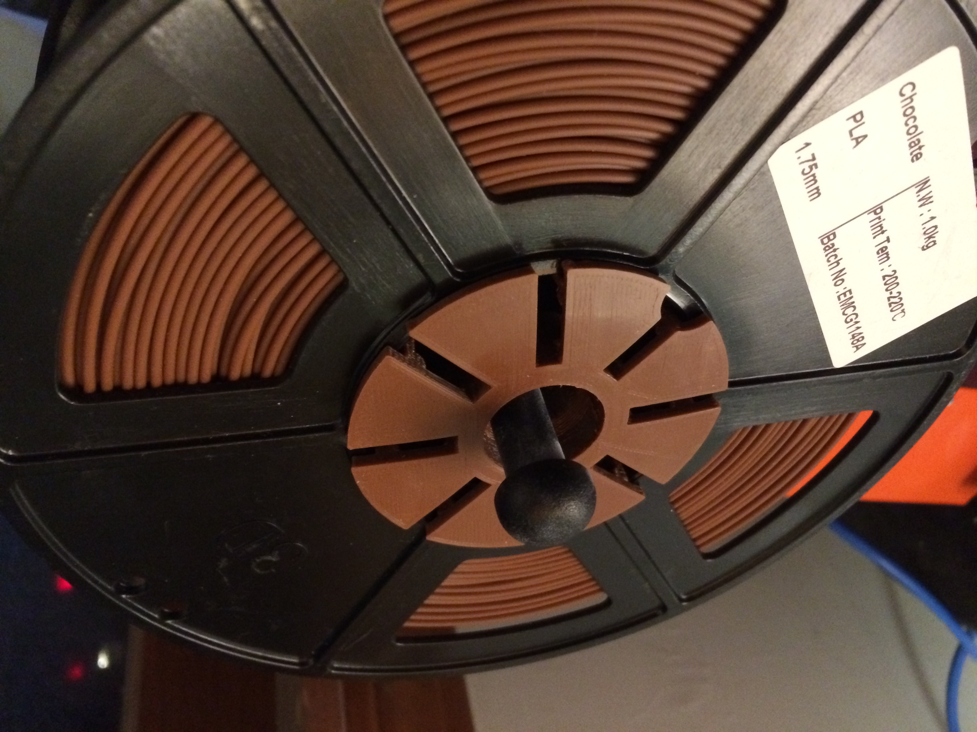 Parametric Spool Hub Remix
