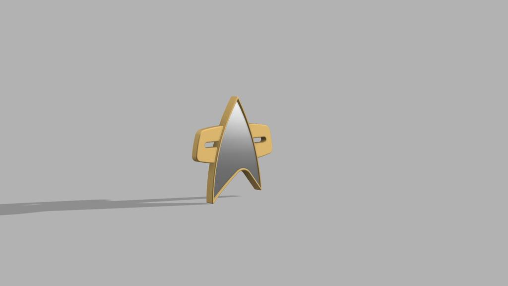 Star Trek: Voyager/Deep Space 9 Combadge