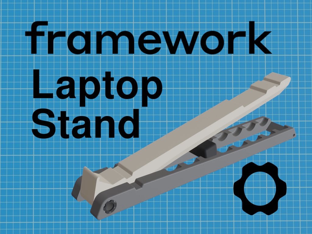 Adjustable Framework Laptop Stand