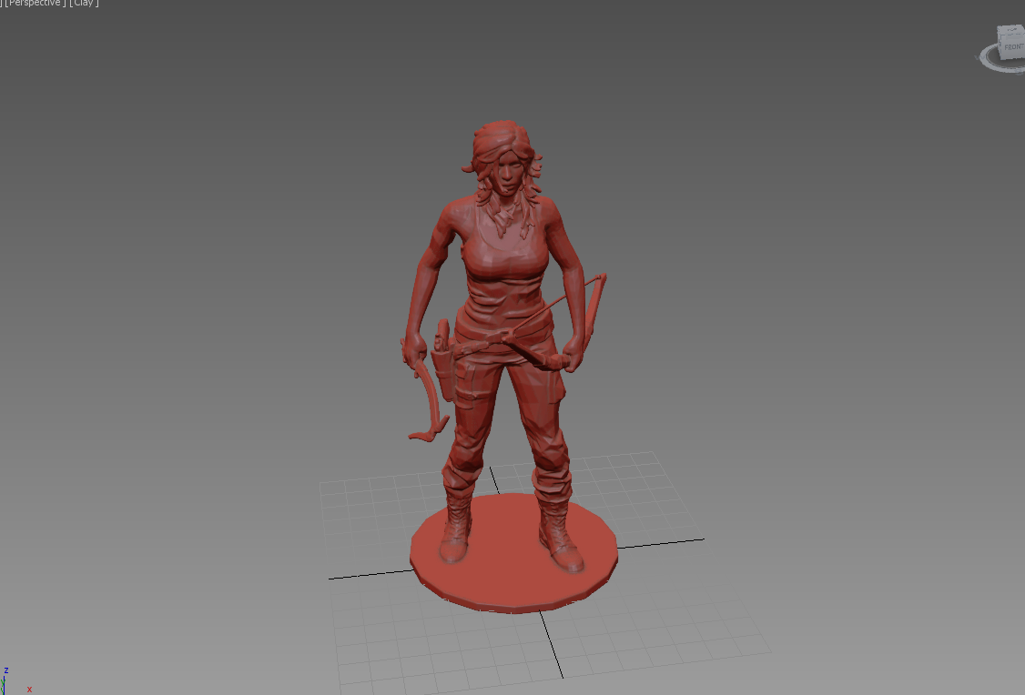 New Tomb Raider with bow and clothes
