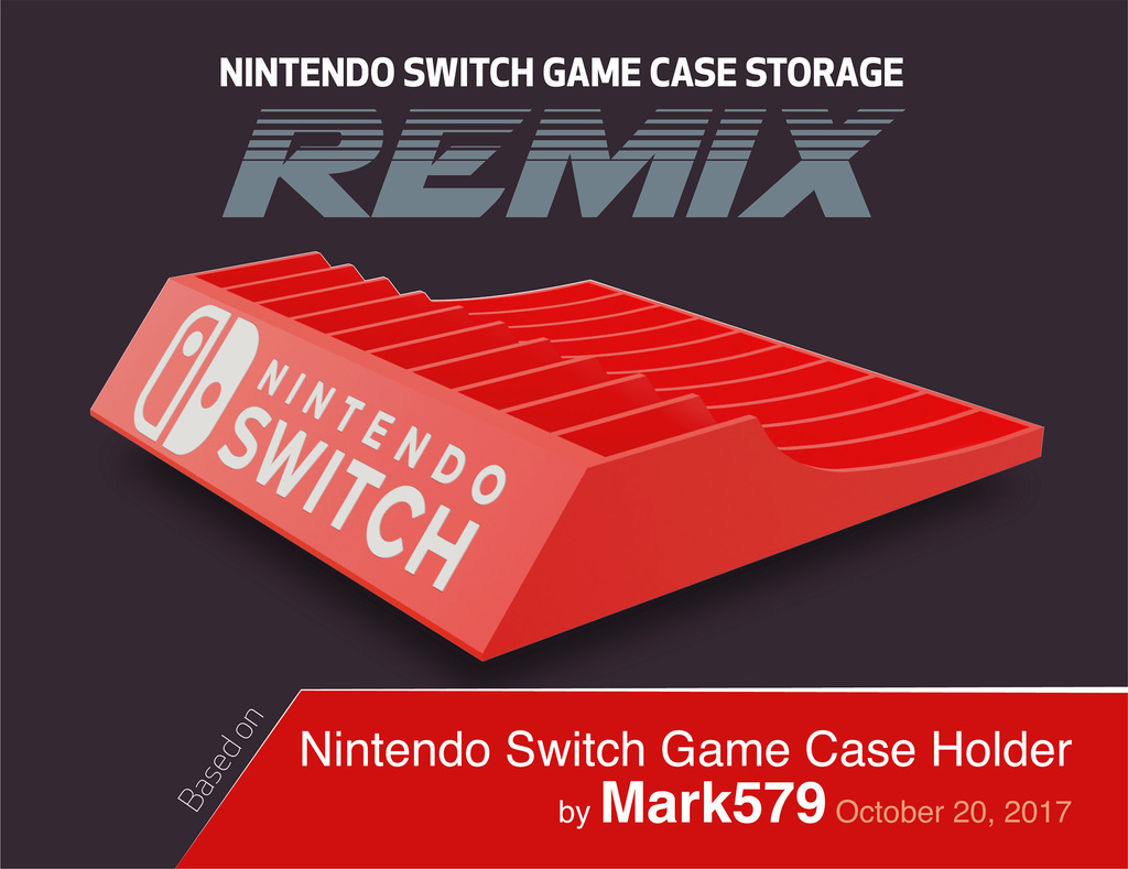 Nintendo Switch Game Case Storage