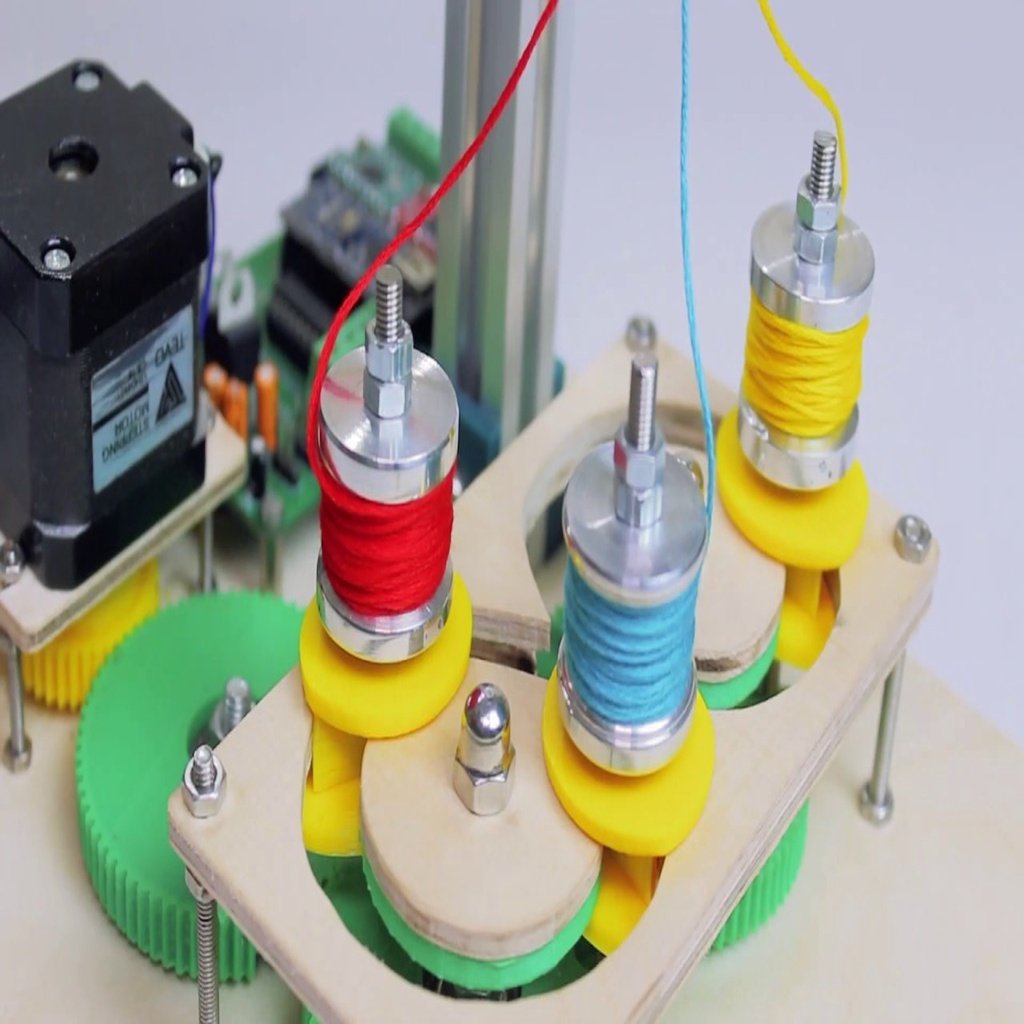 DIY Braiding machine | Arduino based machine