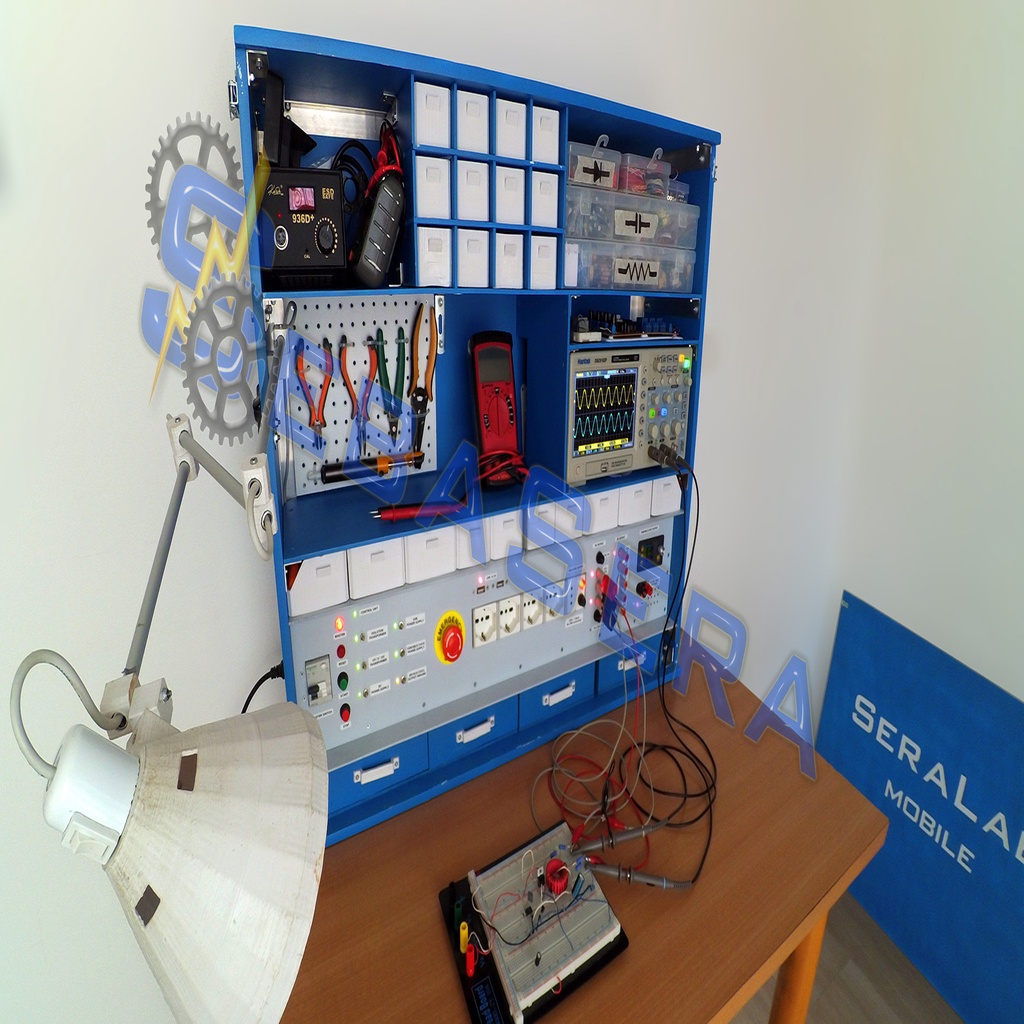 SeraLab - Bench power supply for mobile electronics Lab