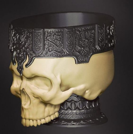 Skull Candy Dish