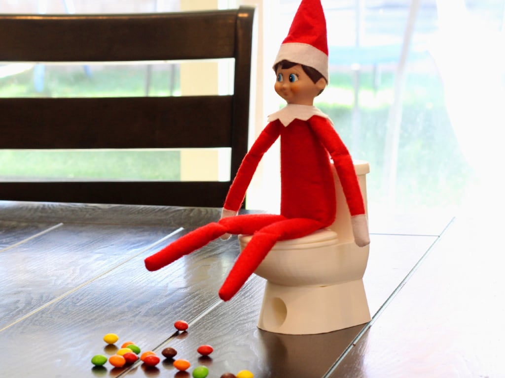 Elf on the Shelf Toilet & Candy Dispenser