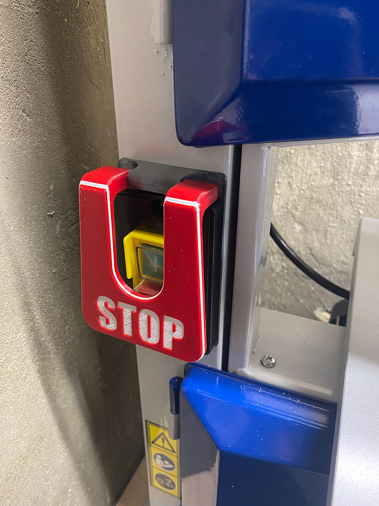Bandsaw Emergency Stop Button