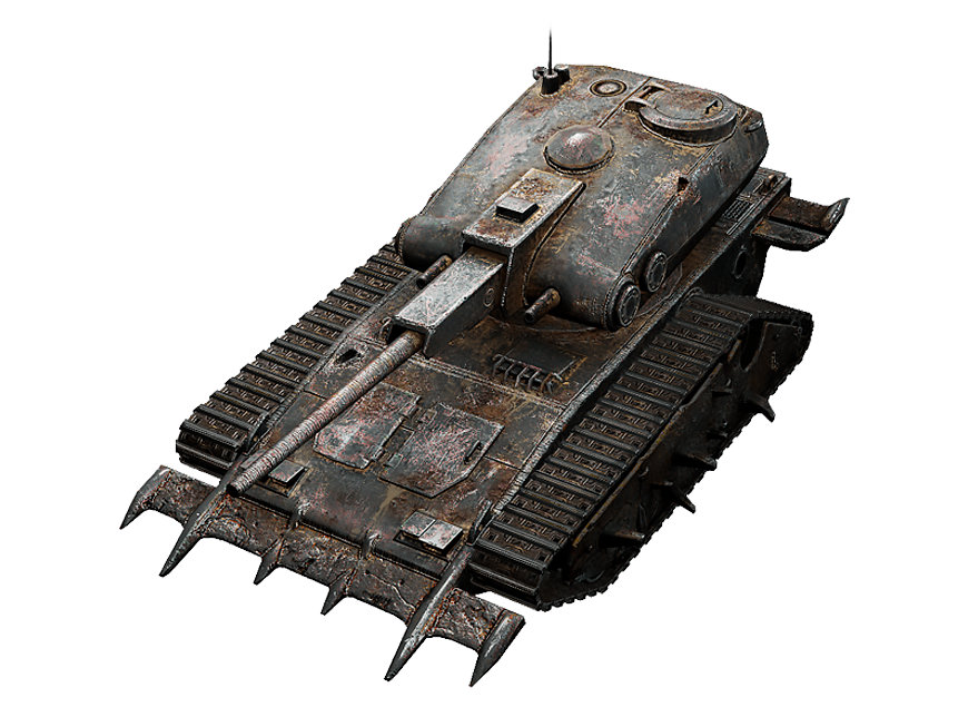 Gravedigger Tank from WoT Blitz