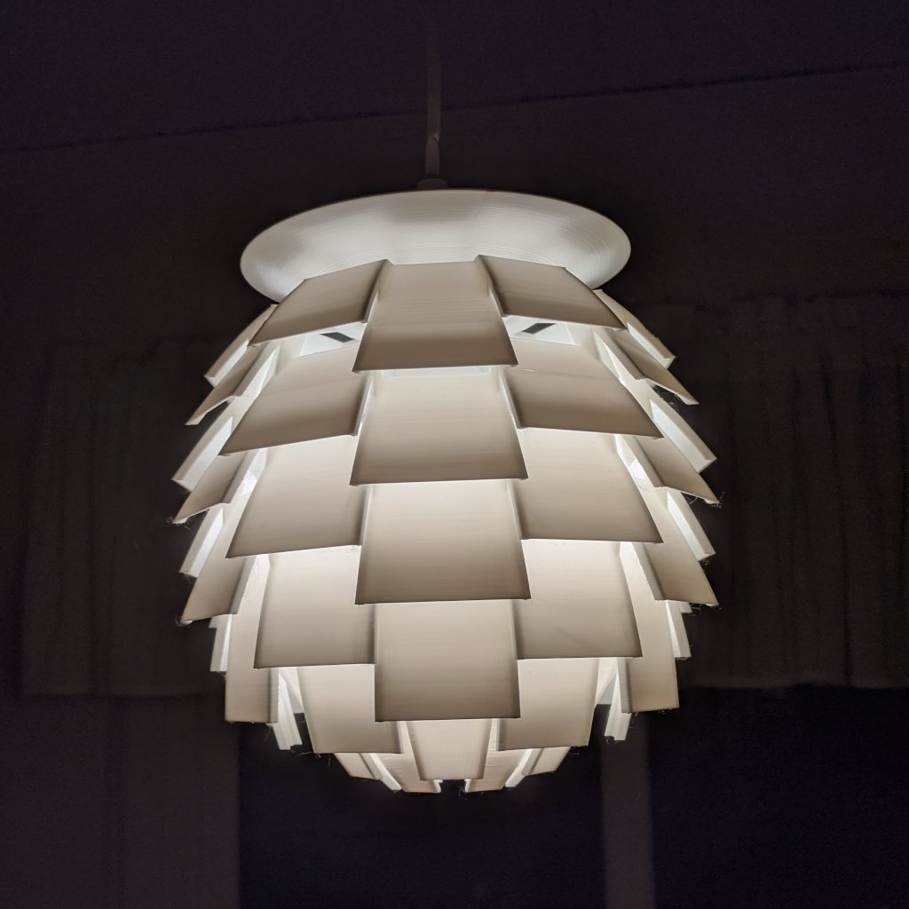 Kotte lamp shade (a.k.a. Artichoke)