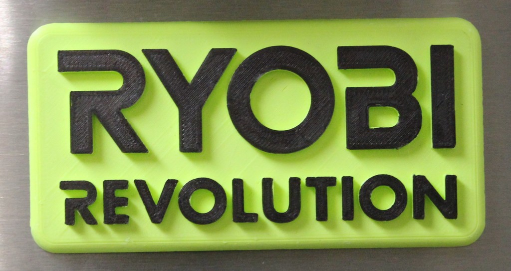 Ryobi Revolution Print