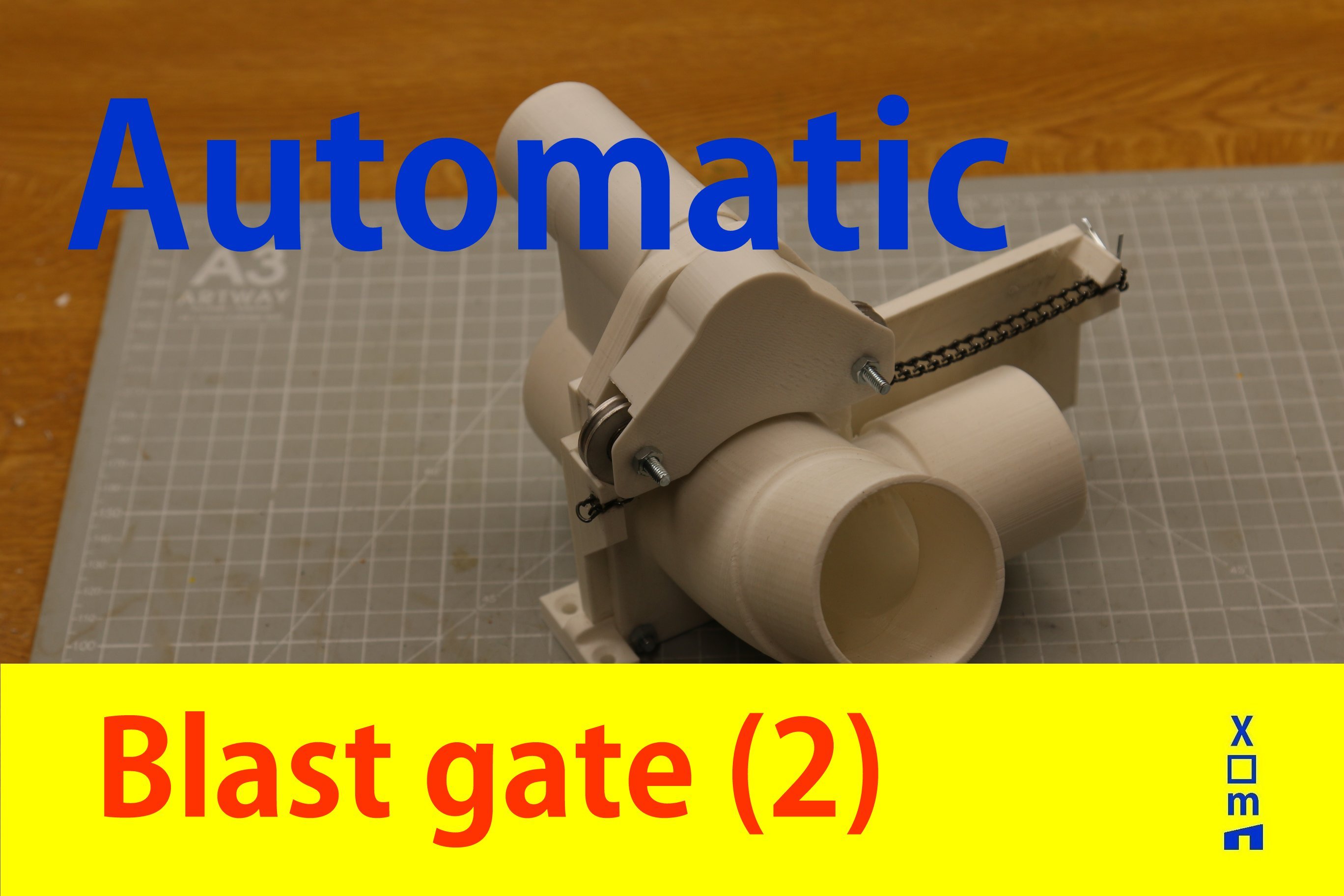 Automatic blast gate