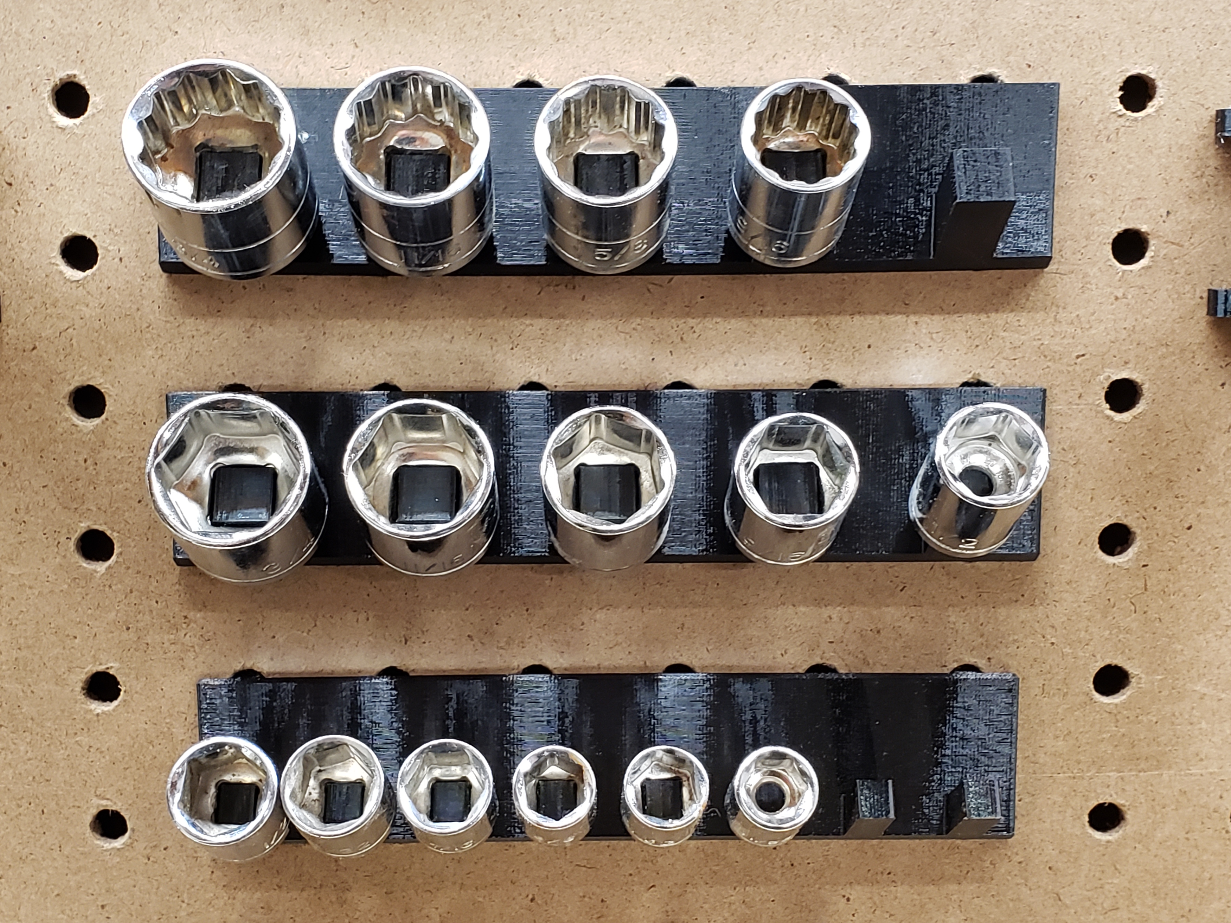 Pegboard Socket stand