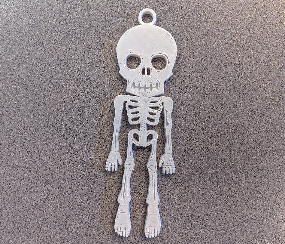Skeleton Keychain