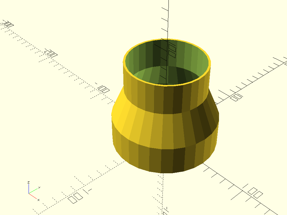 3" -4" flexi-pipe adaptor w/ parameters
