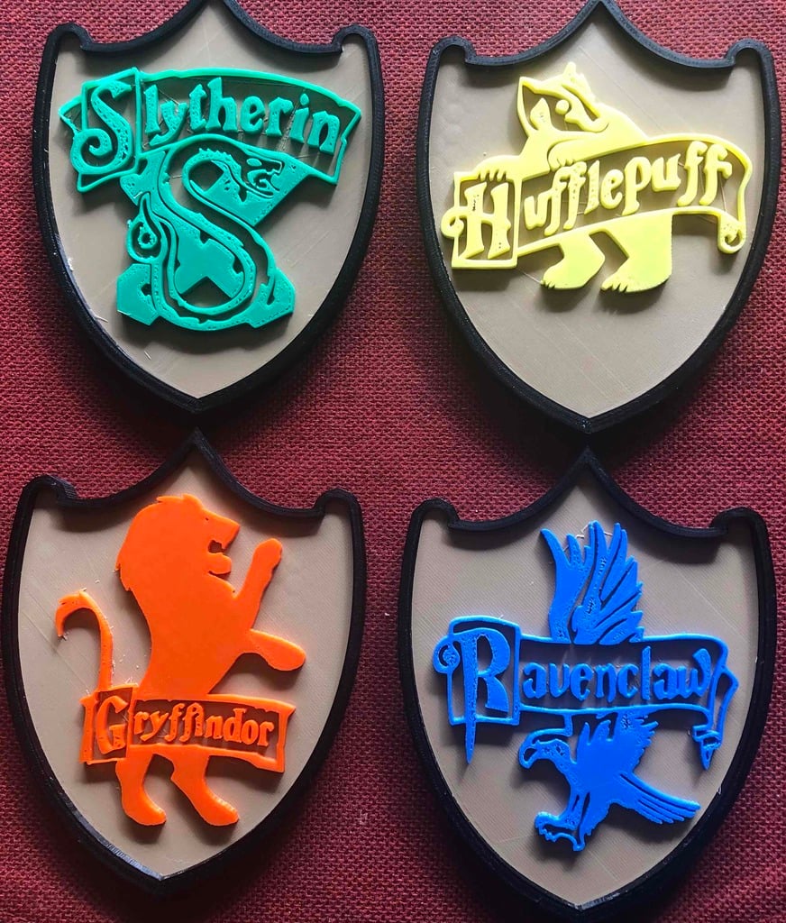 Remix of Harry Potter House Badges by Anubis_