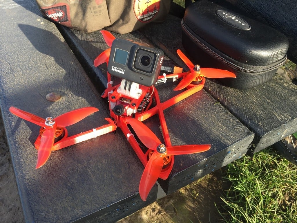 ARS-5 V2.0 5" Racing Drone GoPro Mount