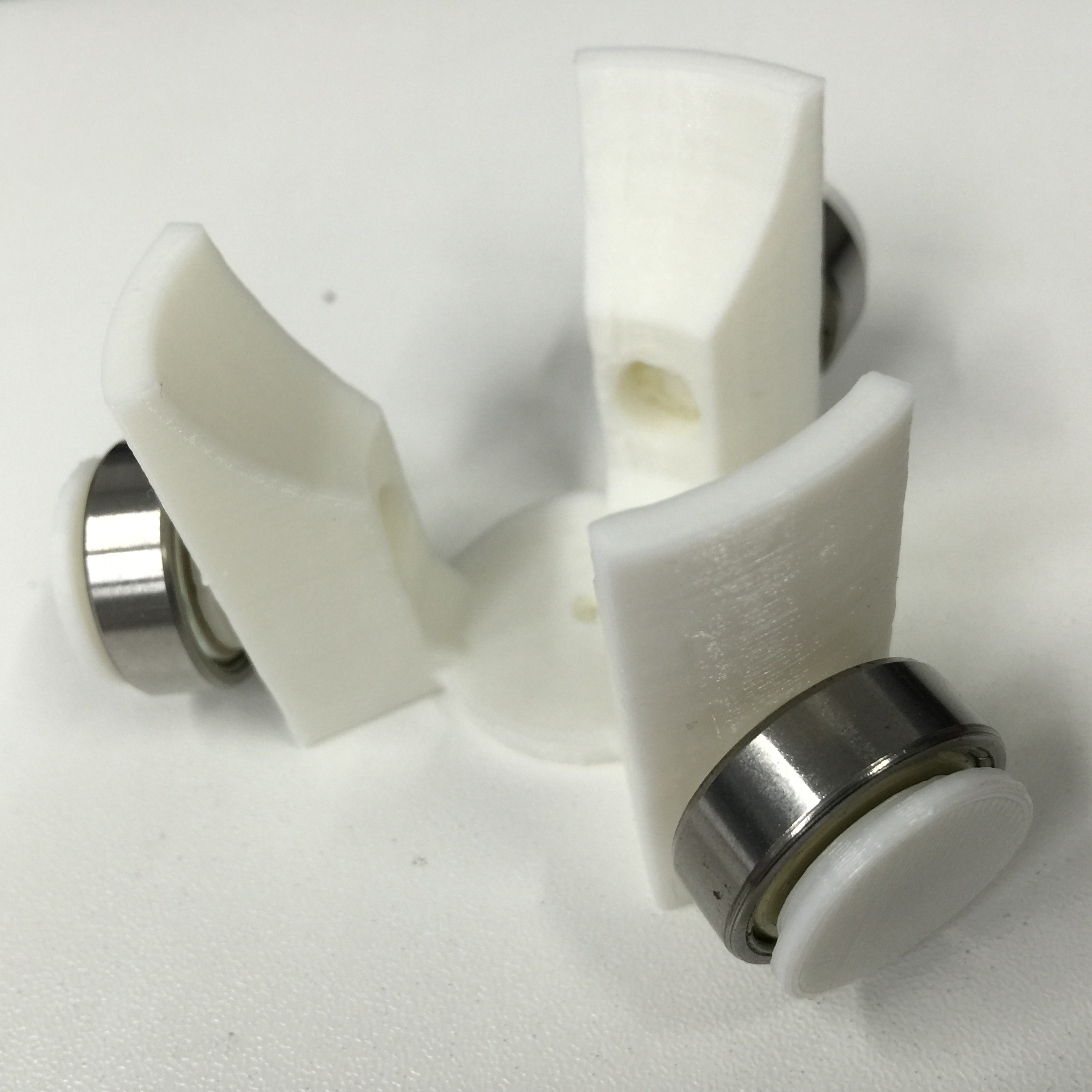 Filament Spool Holder with 608zz bearing for 58mm Spool Hole