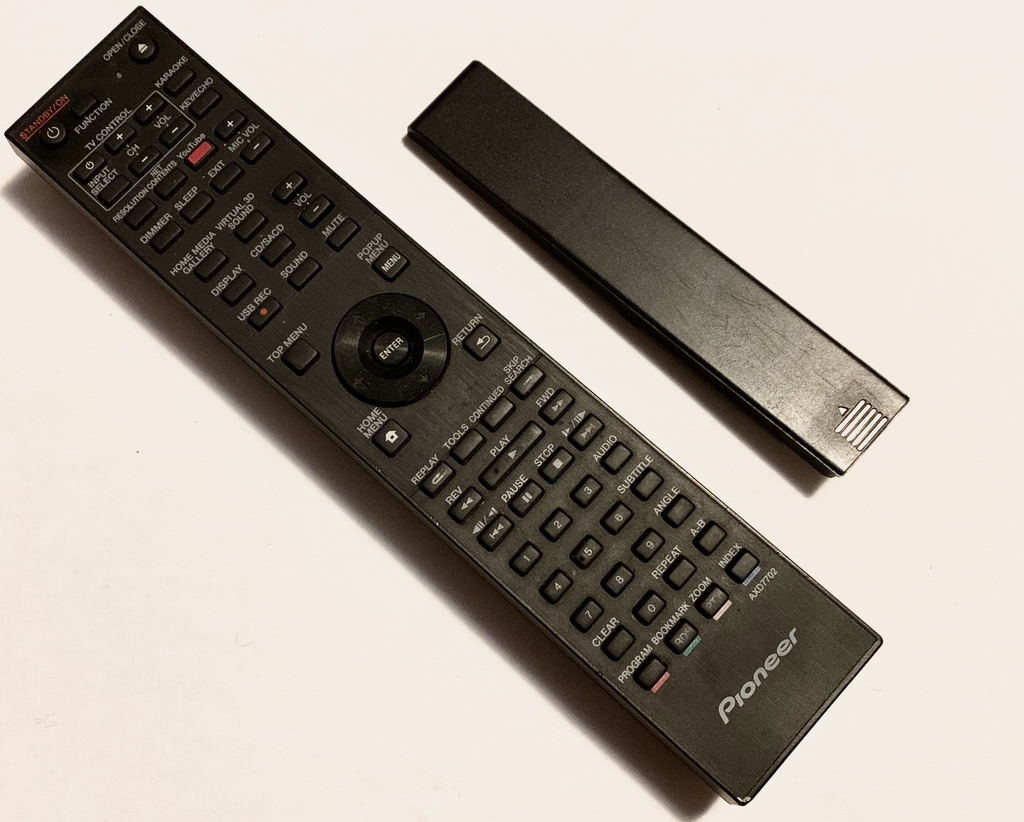 Pioneer remote cover
