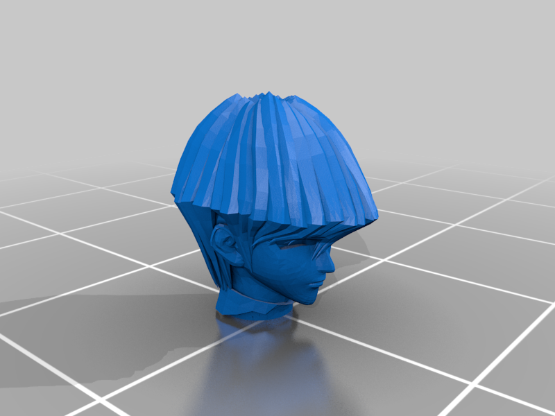 Kaiba Head Model (for PS5 Meme)