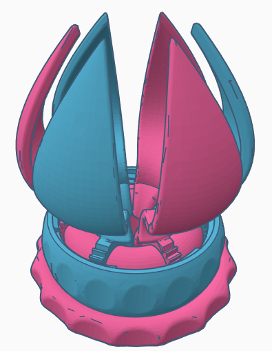 Blooming Flower Gift Box (Dual-Extrusion)