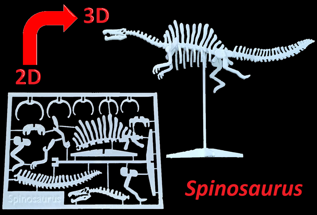 Spinosaurus Kit Card