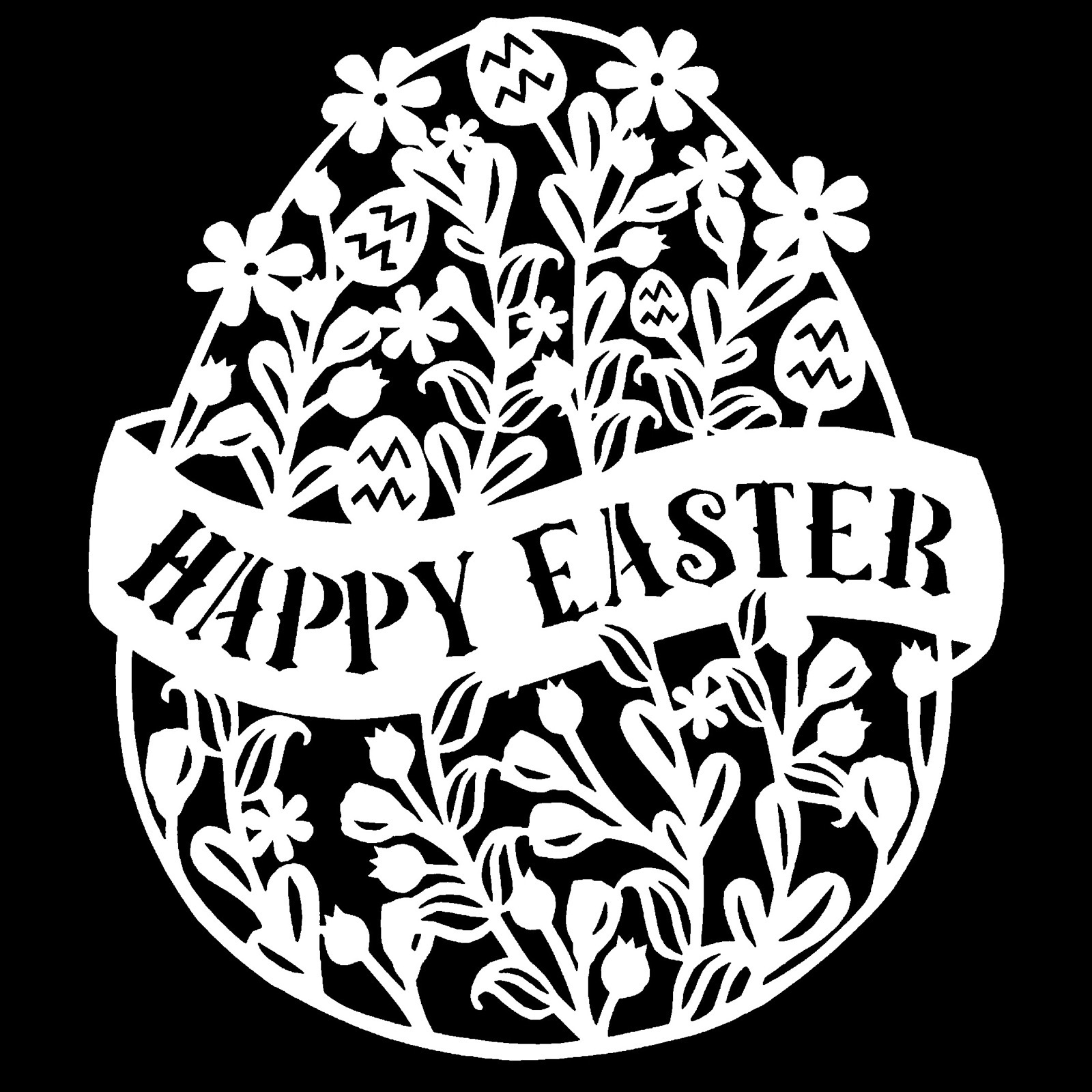2D Happy Easter