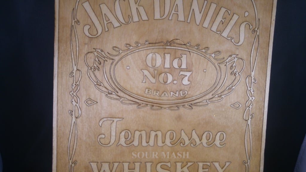 Jack Daniels wall plaque