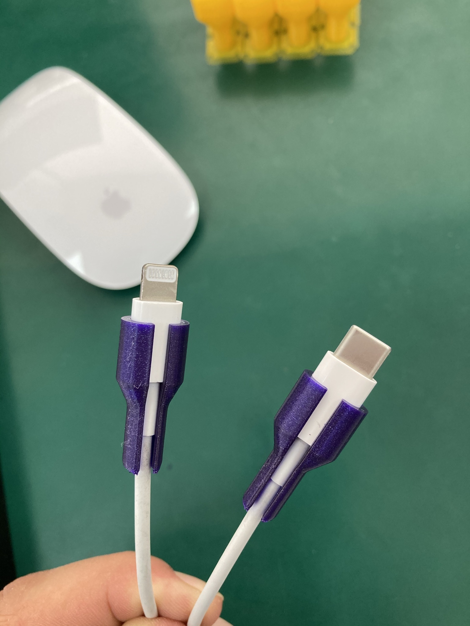 Lightning to USB C cable protector