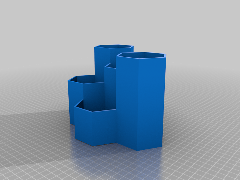 Hexagonal Multi Level Planter Pot