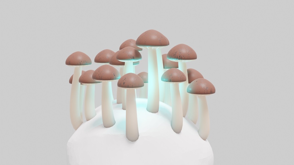 Mushroom Rock 3D model