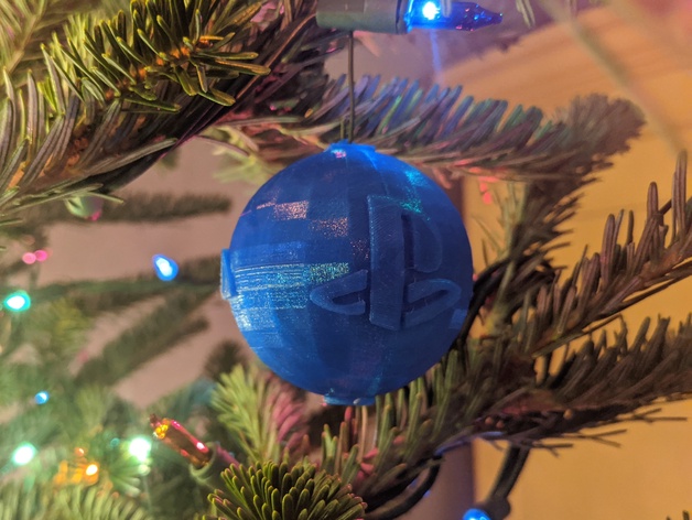 Playstation Ornament Christmas Tree Ornament