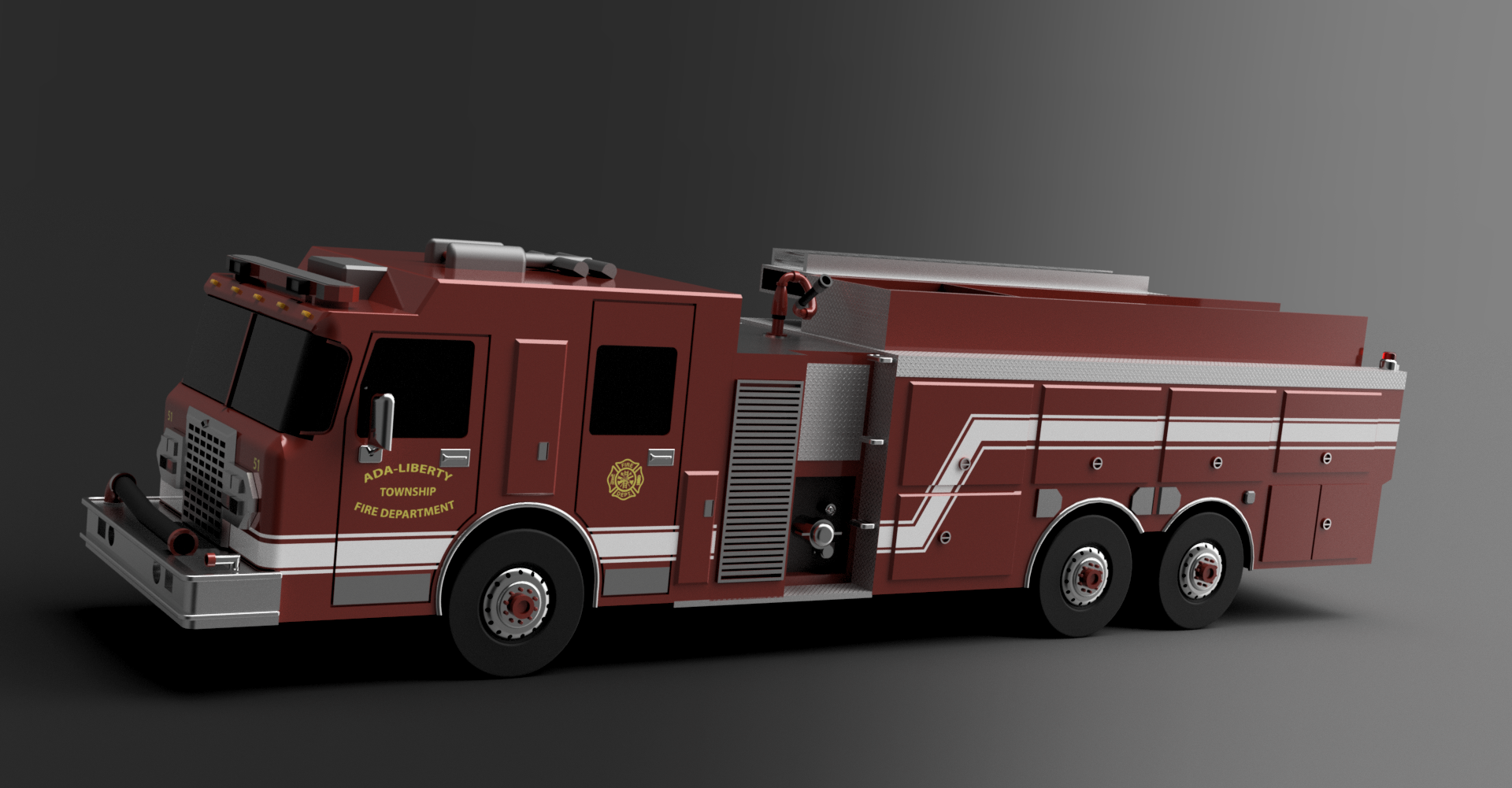 2019 Smeal/Spartan Fire Truck Engine